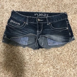 Jean shorts